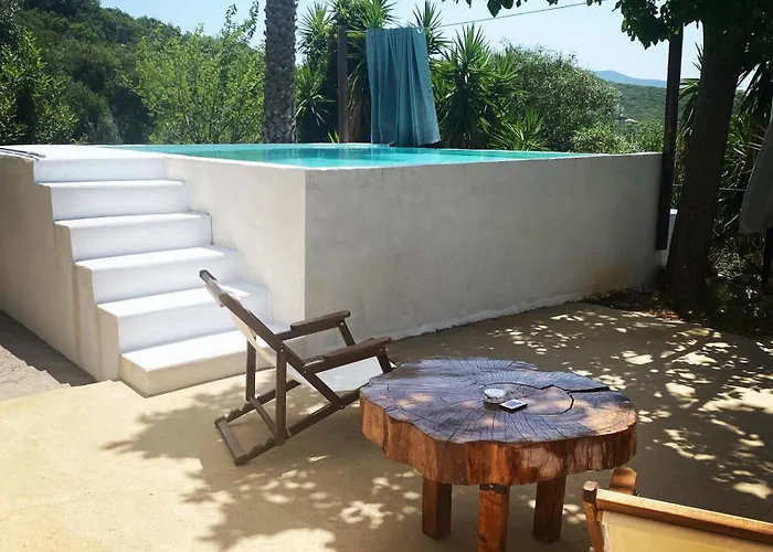 Апартаменты Rustic Hill Private Pool Каламата